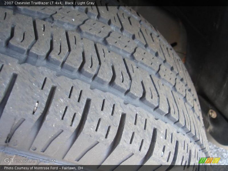 Black / Light Gray 2007 Chevrolet TrailBlazer LT 4x4