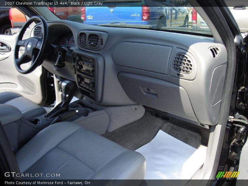 Black / Light Gray 2007 Chevrolet TrailBlazer LT 4x4