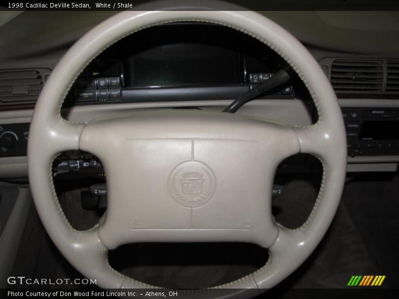 White / Shale 1998 Cadillac DeVille Sedan