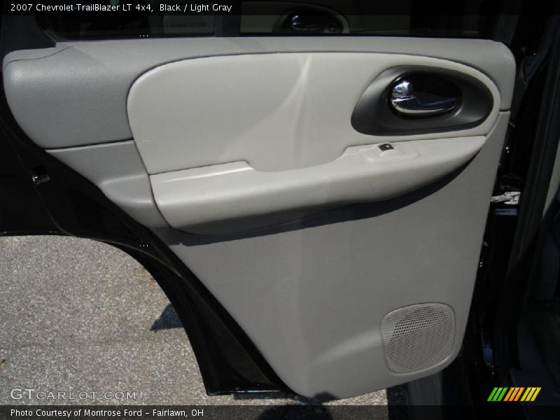Black / Light Gray 2007 Chevrolet TrailBlazer LT 4x4