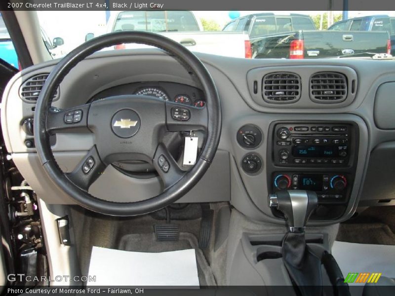 Black / Light Gray 2007 Chevrolet TrailBlazer LT 4x4