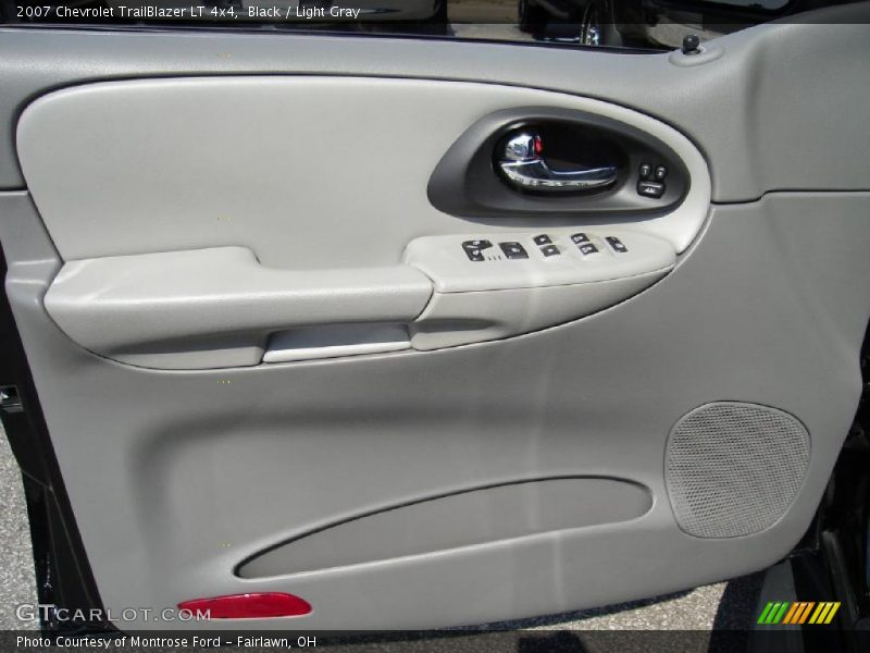 Black / Light Gray 2007 Chevrolet TrailBlazer LT 4x4