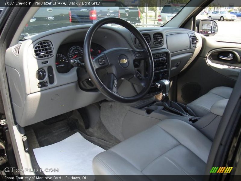 Black / Light Gray 2007 Chevrolet TrailBlazer LT 4x4