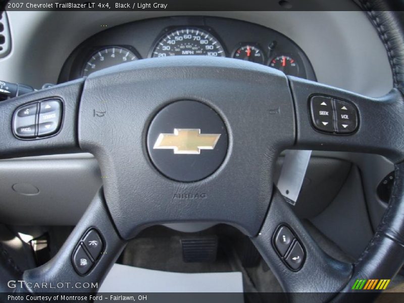 Black / Light Gray 2007 Chevrolet TrailBlazer LT 4x4