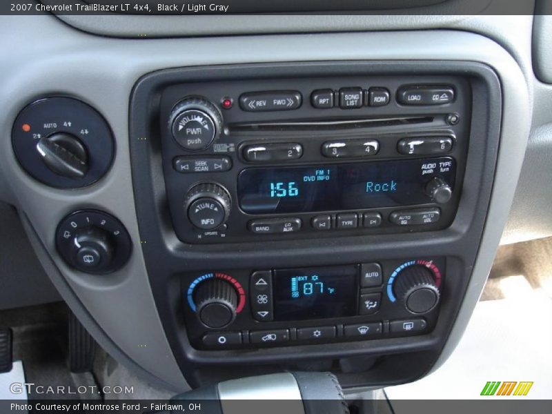 Black / Light Gray 2007 Chevrolet TrailBlazer LT 4x4