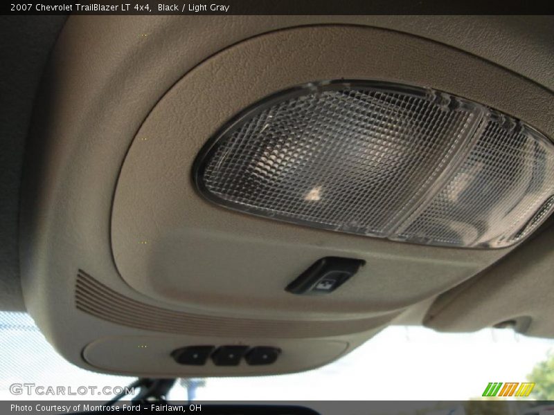 Black / Light Gray 2007 Chevrolet TrailBlazer LT 4x4