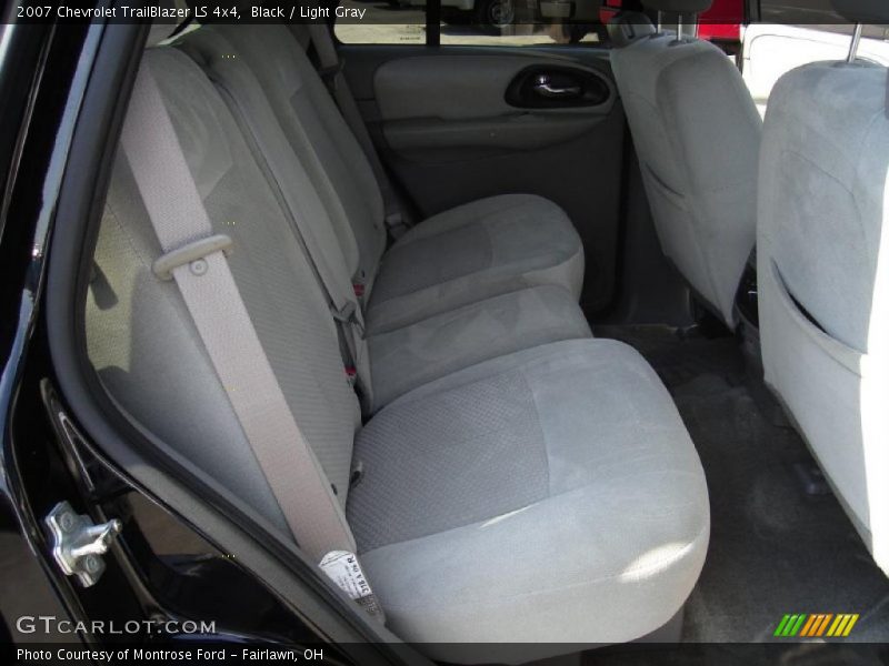 Black / Light Gray 2007 Chevrolet TrailBlazer LS 4x4