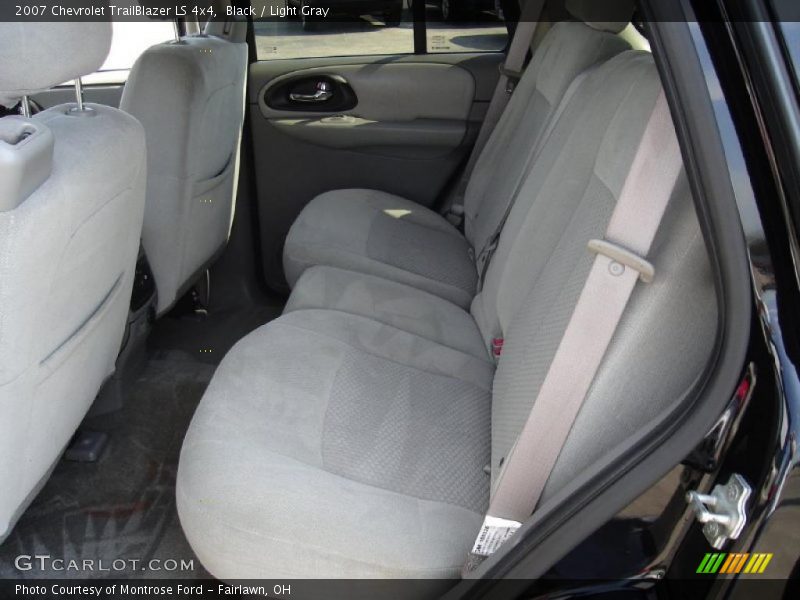 Black / Light Gray 2007 Chevrolet TrailBlazer LS 4x4