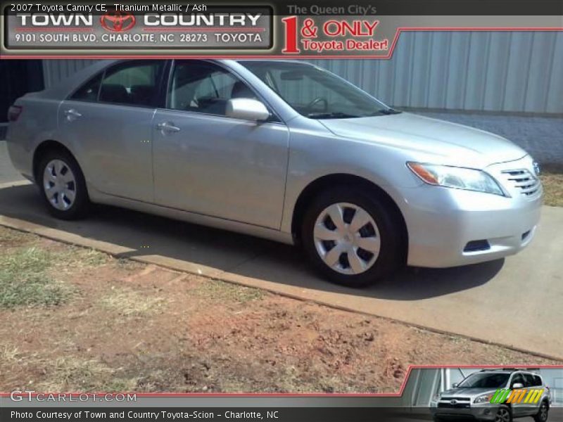 Titanium Metallic / Ash 2007 Toyota Camry CE