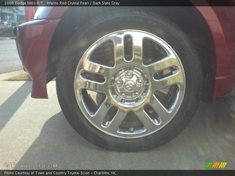 Inferno Red Crystal Pearl / Dark Slate Gray 2008 Dodge Nitro R/T