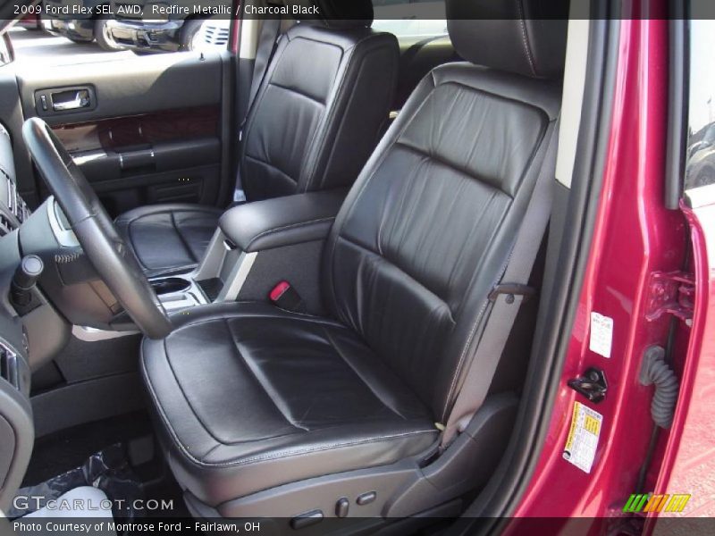 Redfire Metallic / Charcoal Black 2009 Ford Flex SEL AWD