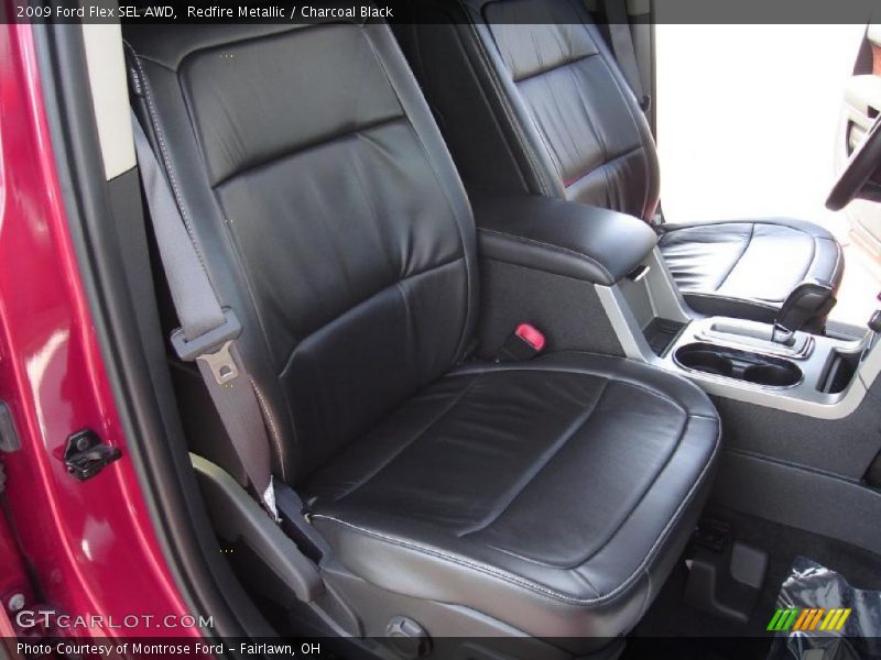Redfire Metallic / Charcoal Black 2009 Ford Flex SEL AWD