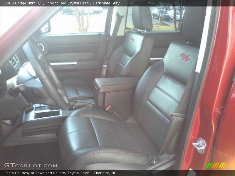 Inferno Red Crystal Pearl / Dark Slate Gray 2008 Dodge Nitro R/T