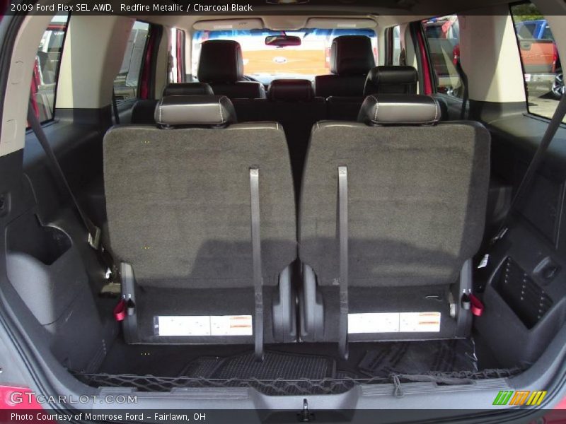 Redfire Metallic / Charcoal Black 2009 Ford Flex SEL AWD