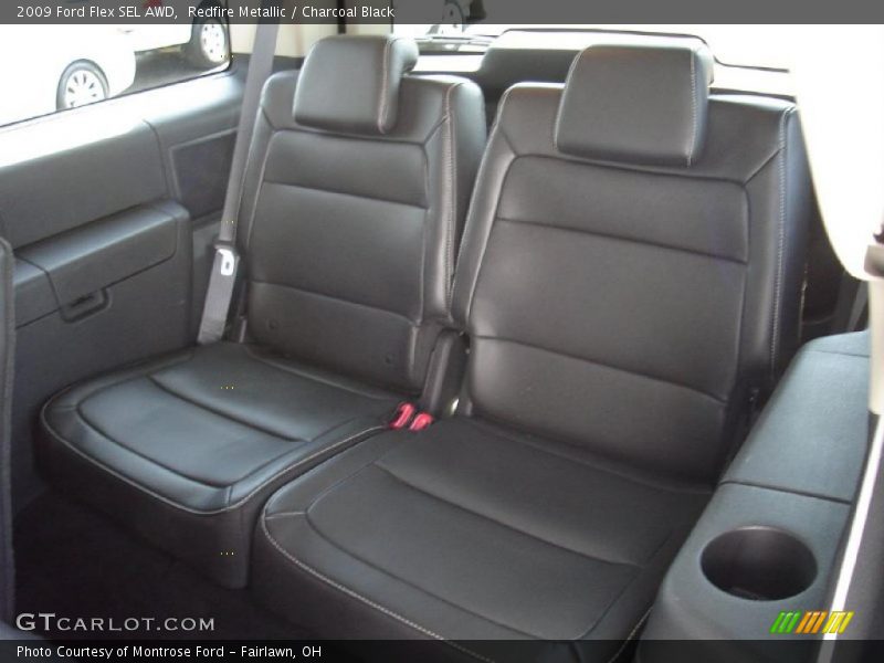 Redfire Metallic / Charcoal Black 2009 Ford Flex SEL AWD