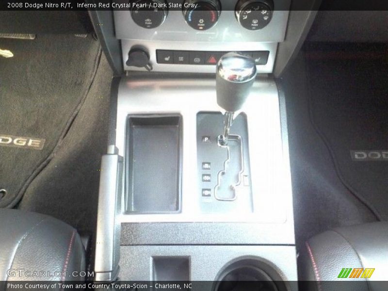 Inferno Red Crystal Pearl / Dark Slate Gray 2008 Dodge Nitro R/T