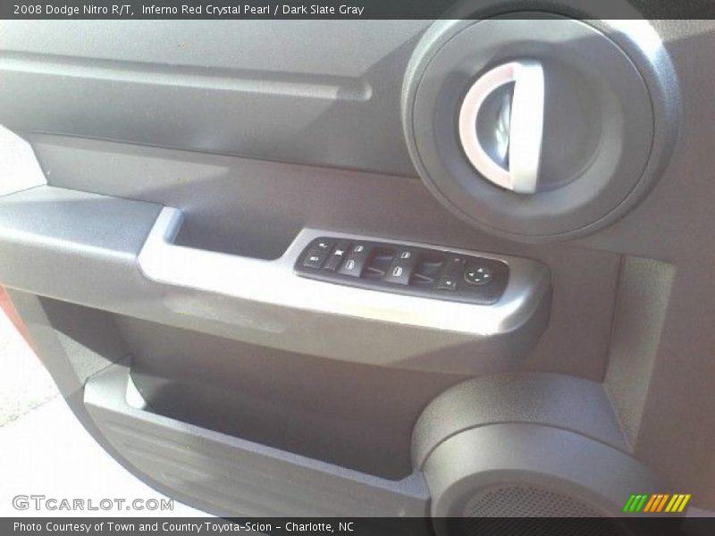 Inferno Red Crystal Pearl / Dark Slate Gray 2008 Dodge Nitro R/T