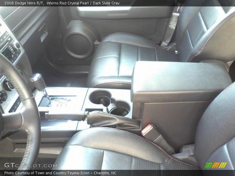 Inferno Red Crystal Pearl / Dark Slate Gray 2008 Dodge Nitro R/T
