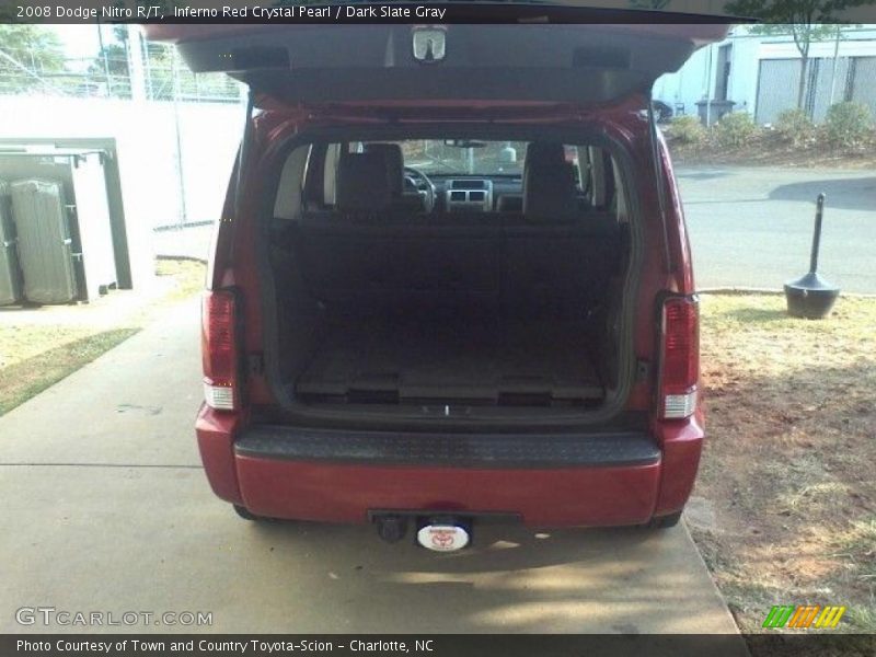 Inferno Red Crystal Pearl / Dark Slate Gray 2008 Dodge Nitro R/T