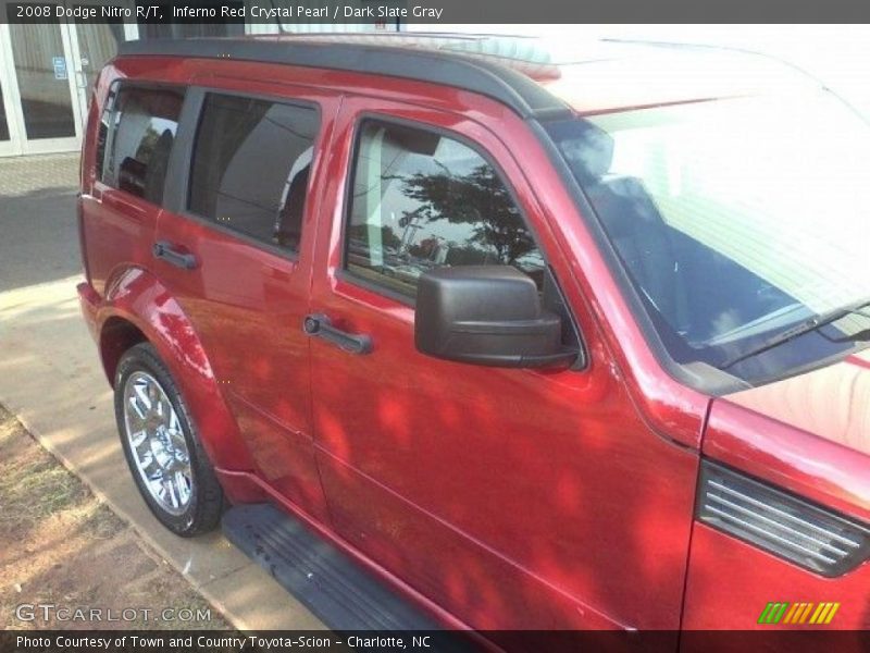 Inferno Red Crystal Pearl / Dark Slate Gray 2008 Dodge Nitro R/T
