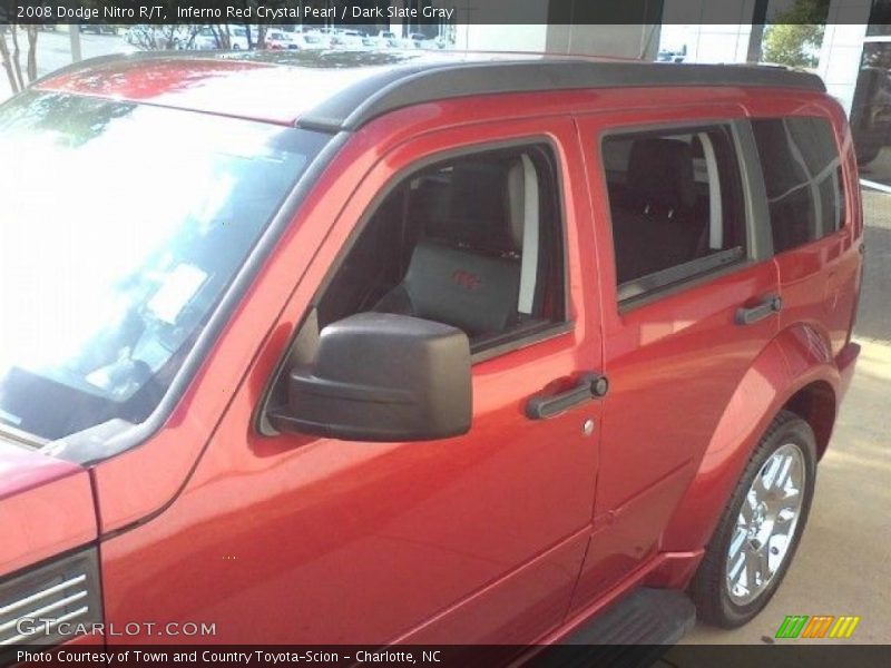Inferno Red Crystal Pearl / Dark Slate Gray 2008 Dodge Nitro R/T