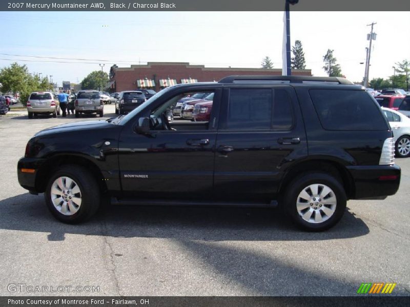 Black / Charcoal Black 2007 Mercury Mountaineer AWD