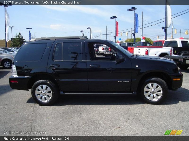 Black / Charcoal Black 2007 Mercury Mountaineer AWD