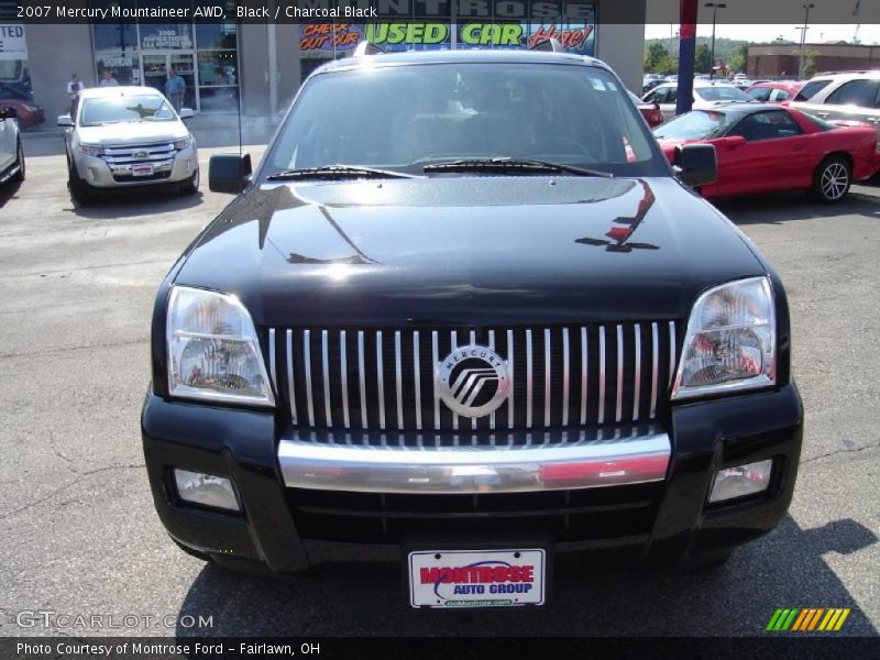 Black / Charcoal Black 2007 Mercury Mountaineer AWD