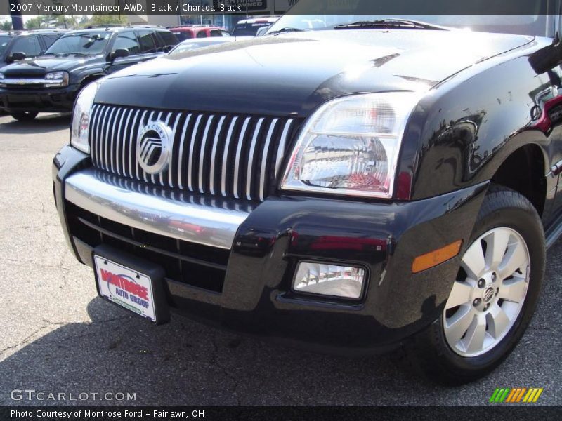 Black / Charcoal Black 2007 Mercury Mountaineer AWD