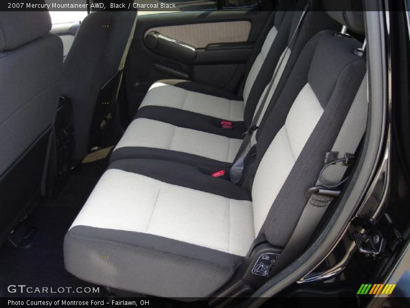 Black / Charcoal Black 2007 Mercury Mountaineer AWD