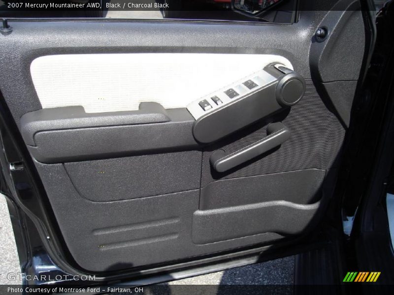 Black / Charcoal Black 2007 Mercury Mountaineer AWD