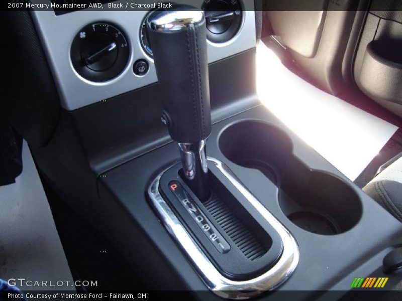 Black / Charcoal Black 2007 Mercury Mountaineer AWD