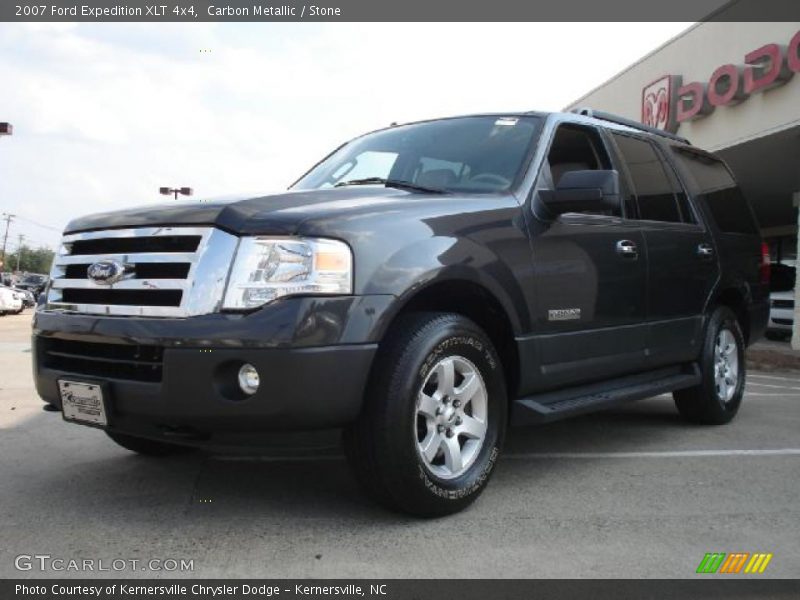 Carbon Metallic / Stone 2007 Ford Expedition XLT 4x4