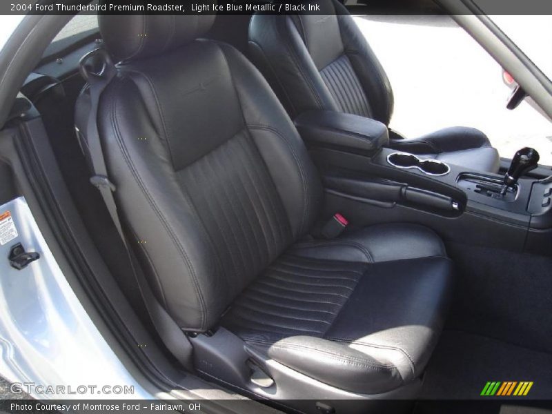 Light Ice Blue Metallic / Black Ink 2004 Ford Thunderbird Premium Roadster
