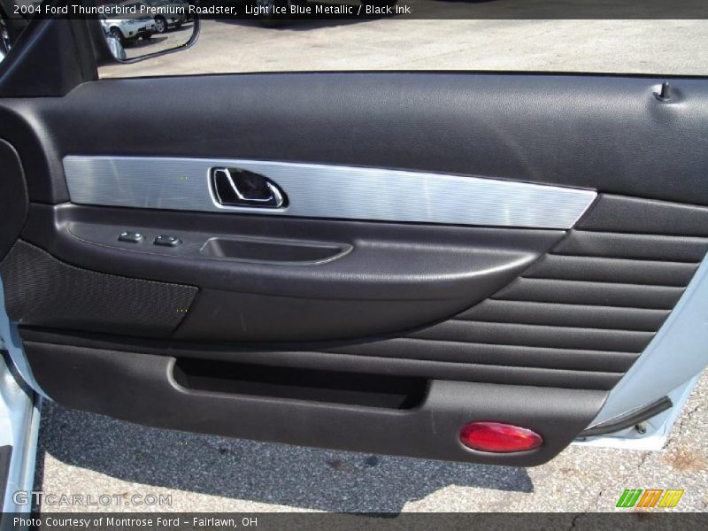 Light Ice Blue Metallic / Black Ink 2004 Ford Thunderbird Premium Roadster