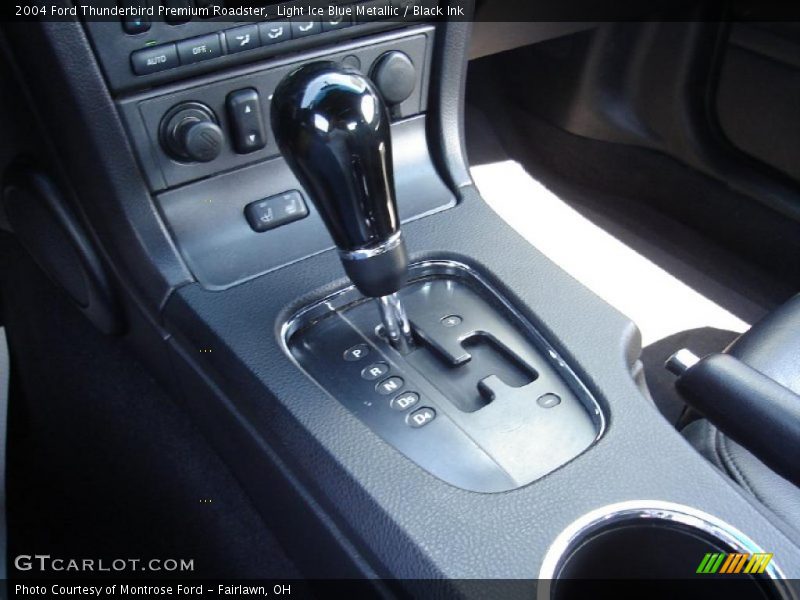Light Ice Blue Metallic / Black Ink 2004 Ford Thunderbird Premium Roadster
