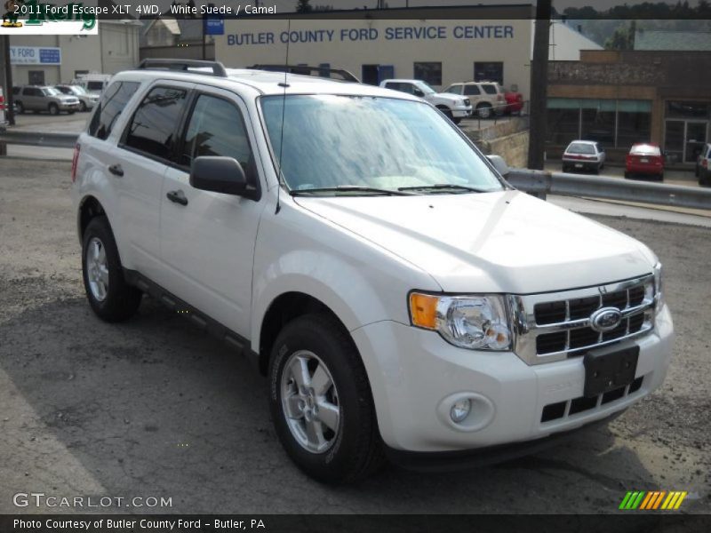 White Suede / Camel 2011 Ford Escape XLT 4WD