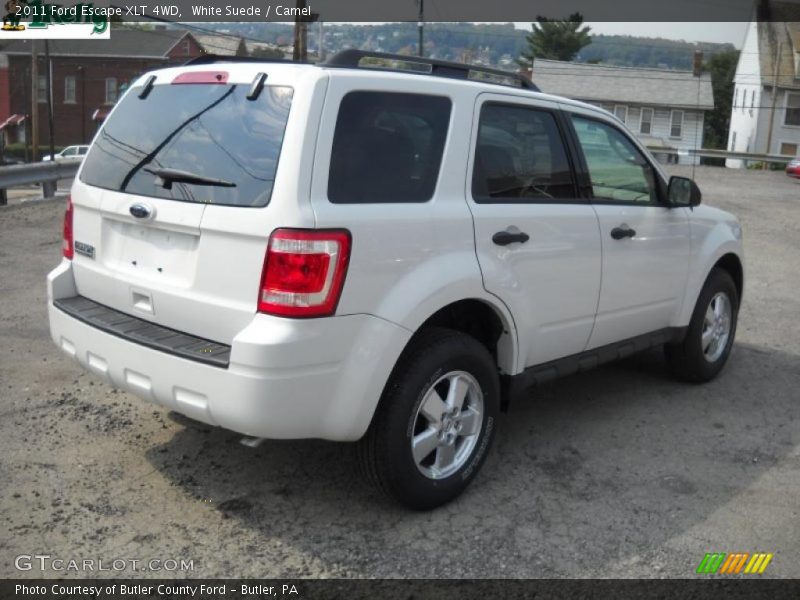 White Suede / Camel 2011 Ford Escape XLT 4WD