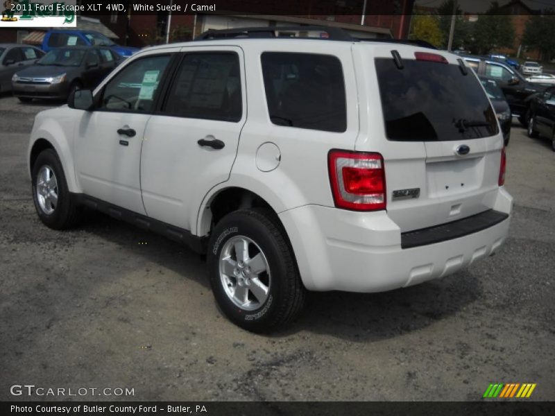 White Suede / Camel 2011 Ford Escape XLT 4WD