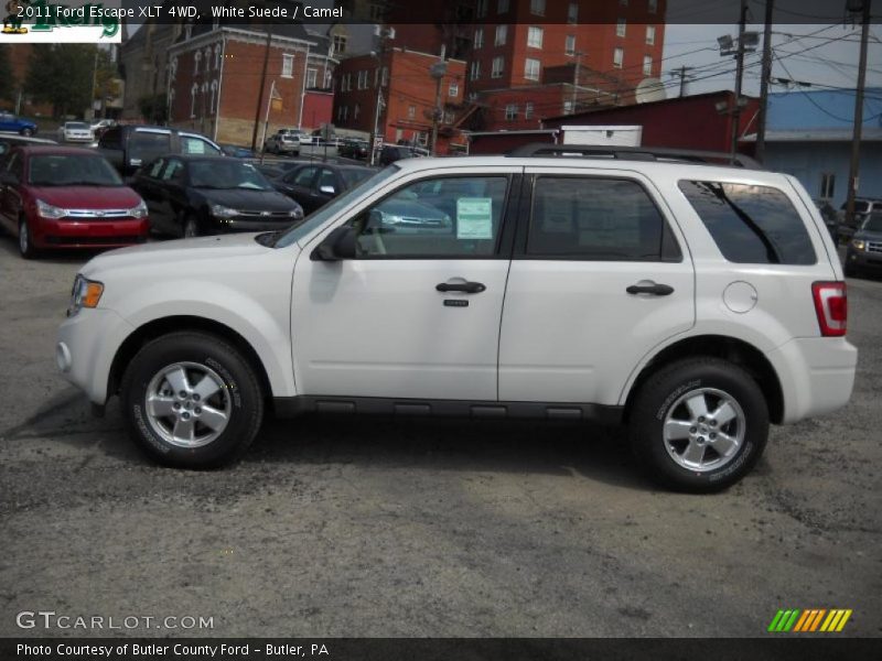 White Suede / Camel 2011 Ford Escape XLT 4WD