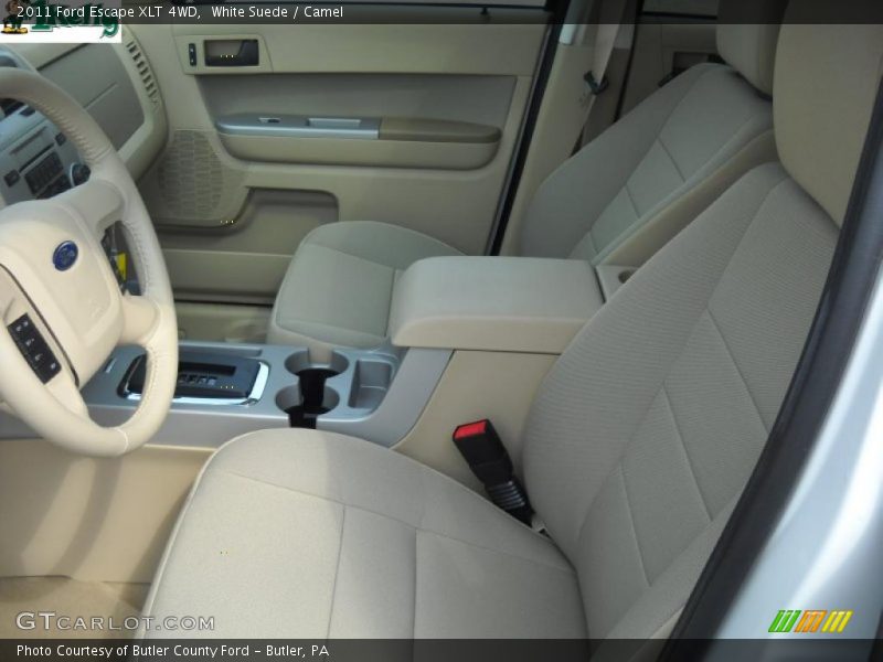 White Suede / Camel 2011 Ford Escape XLT 4WD