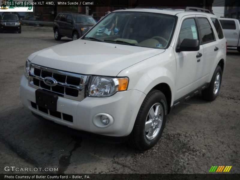White Suede / Camel 2011 Ford Escape XLT 4WD