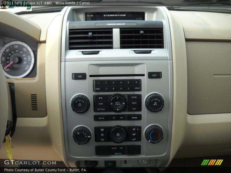 White Suede / Camel 2011 Ford Escape XLT 4WD