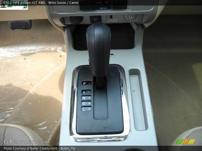 White Suede / Camel 2011 Ford Escape XLT 4WD