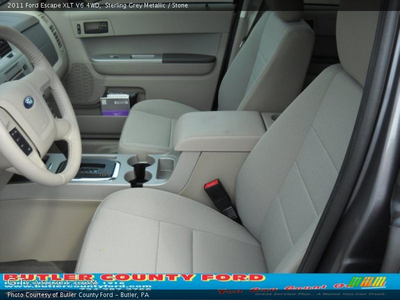 Sterling Grey Metallic / Stone 2011 Ford Escape XLT V6 4WD