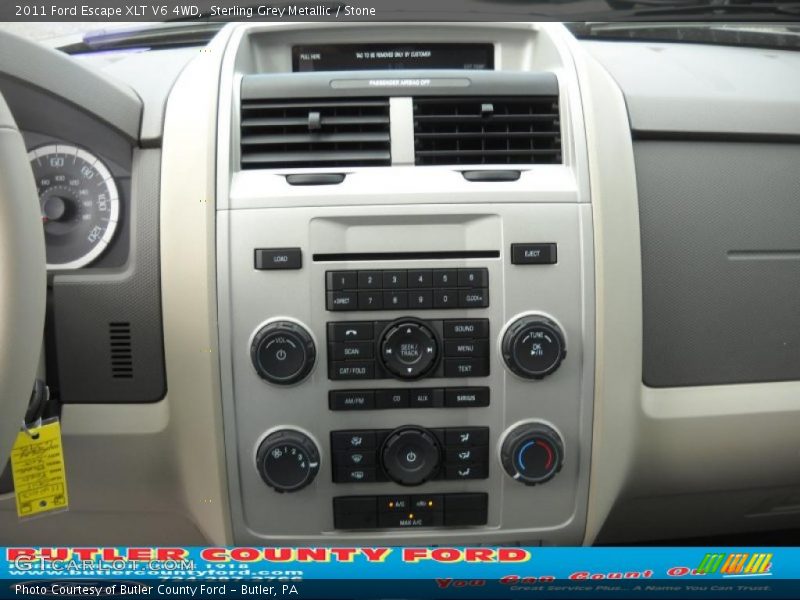 Sterling Grey Metallic / Stone 2011 Ford Escape XLT V6 4WD