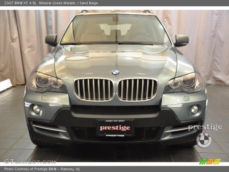 Mineral Green Metallic / Sand Beige 2007 BMW X5 4.8i