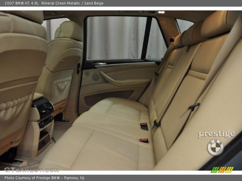 Mineral Green Metallic / Sand Beige 2007 BMW X5 4.8i