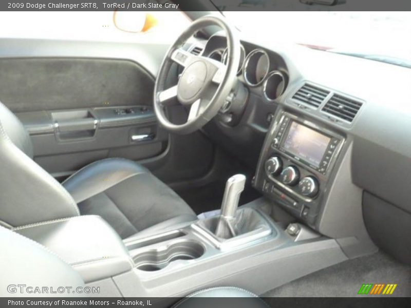 TorRed / Dark Slate Gray 2009 Dodge Challenger SRT8