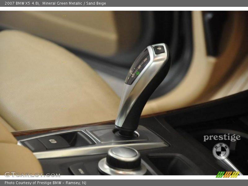 Mineral Green Metallic / Sand Beige 2007 BMW X5 4.8i